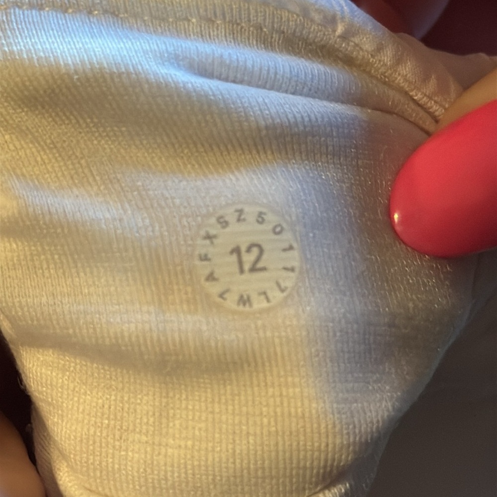 #365 Lululemon Anew Short (4" ) White Sz 12 - Picture 8 of 8